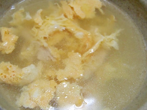 鶏ささみとたまごのしょうがスープ レシピ 作り方 By まるっとまる 楽天レシピ